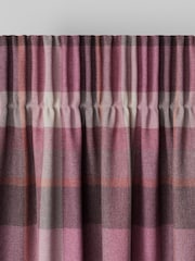 Pink Berry Check Made to Measure Curtains - Image 4 of 9