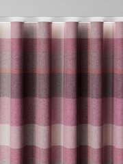 Pink Berry Check Made to Measure Curtains - Image 6 of 9