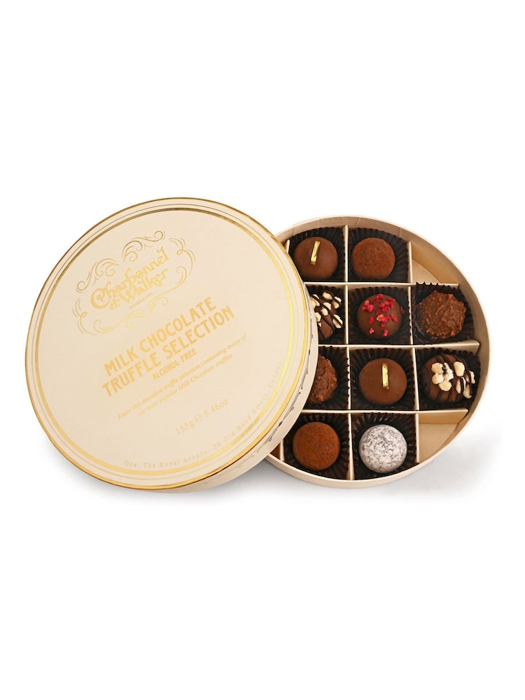 Charbonnel et Walker 155g Milk Chocolate Truffle Selection 2025 - Image 1 of 2 Charbonnel et Walker 155g Milk Chocolate Truffle Selection 2025 - Image 1 of 2