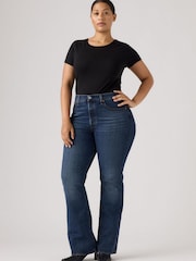Levi's Mid Blue Denim Wedgie Bootcut Jeans - Image 5 of 9