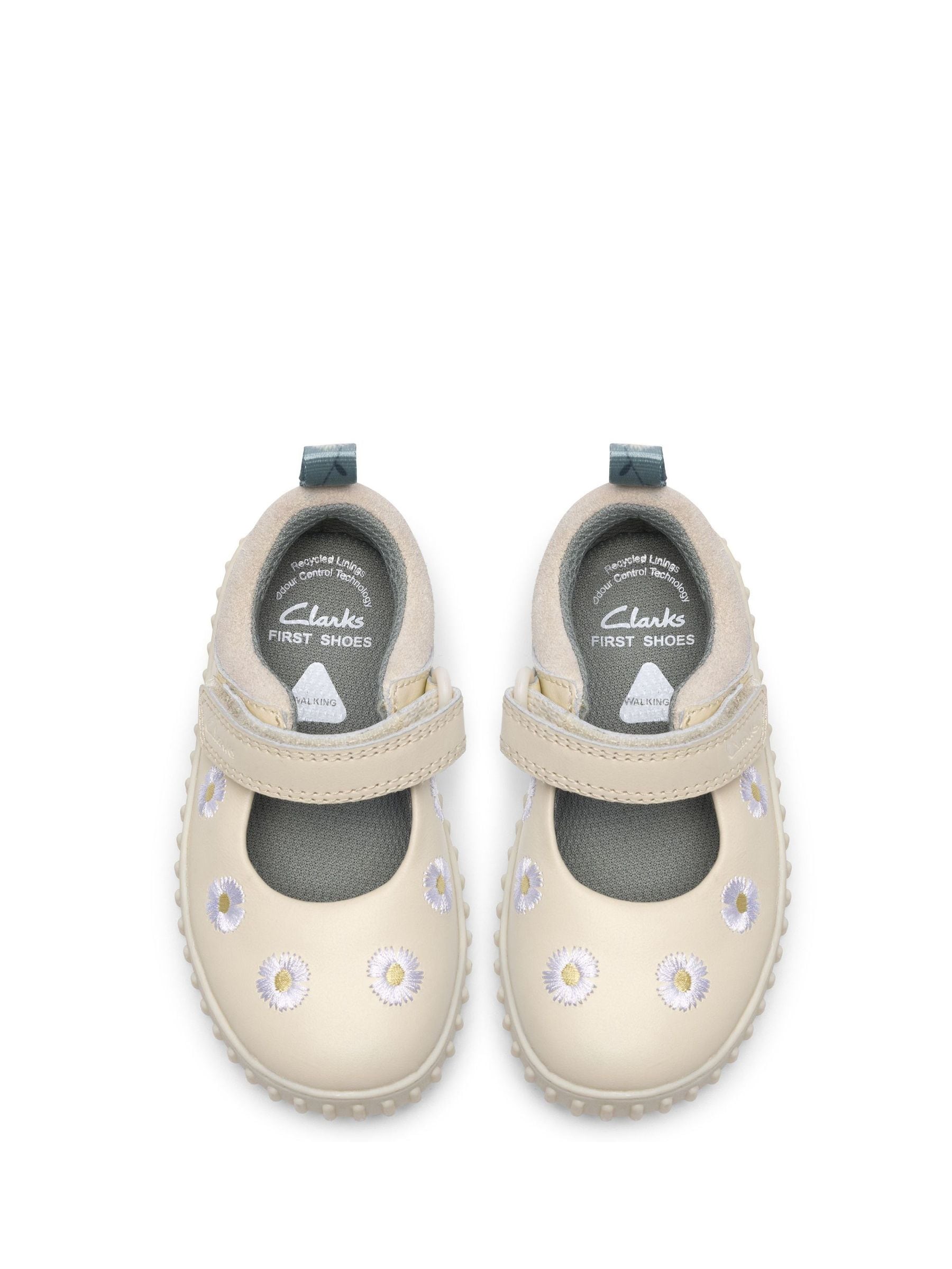 Buy Clarks Yellow Cove Flower Toddler Mary Jane Shoes from Next