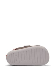 Clarks Grey First Walkers Roamer Rex Shoes - Image 5 of 5