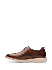 Clarks Tan Brantin Plain Shoes - Image 2 of 7