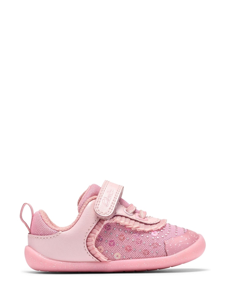 Clarks Pink Tidal Wish Roamer Shoes - Image 2 of 5