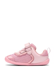 Clarks Pink Tidal Wish Roamer Shoes - Image 3 of 5