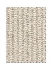 Natural Brushed Stripe Made to Measure Roman Blinds - Image 5 of 6