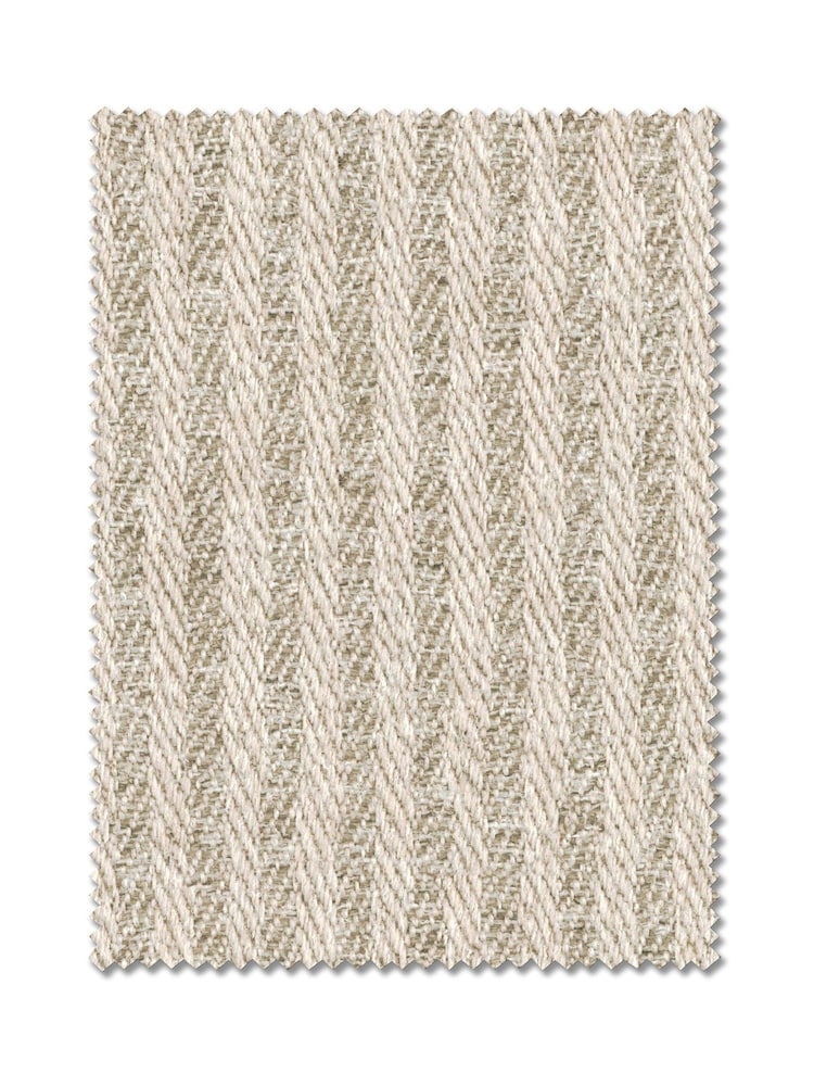 Natural Brushed Stripe Made to Measure Roman Blinds - Image 7 of 7