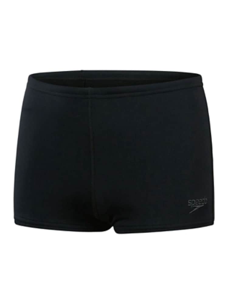 Speedo Black/White Endurance+ Swim Shorts - Image 1 of 1