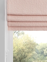 Pink Chenille Made to Measure Roman Blinds - Image 2 of 6