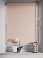 Pink Chenille Made to Measure Roman Blinds - Image 5 of 6