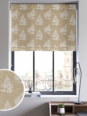 Natural Midori Made to Measure Roman Blind - Image 1 of 6