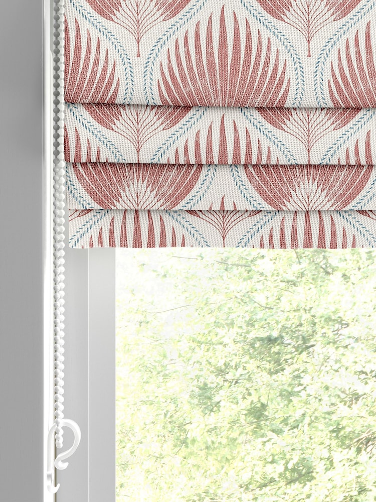 Red Poale Made to Measure Roman Blind - Image 2 of 6 Red Poale Made to Measure Roman Blind - Image 2 of 6
