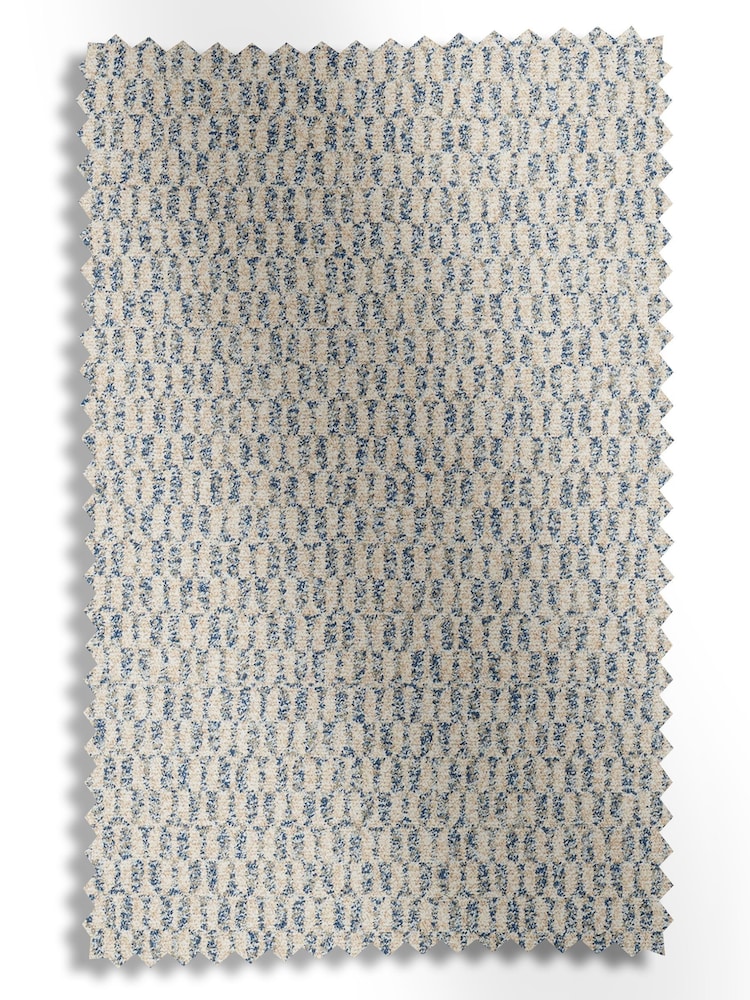 Blue Small Geo Made to Measure Roman Blind - Image 7 of 7