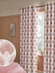 Red Poale Made to Measure Curtains - Image 1 of 9