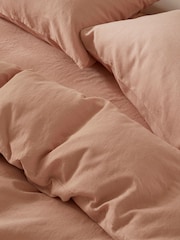 Martex Seashell Pink Touch Of Linen Pillowcases Pair - Image 3 of 8