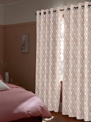 Orange Mesop Made to Measure Curtains - Image 2 of 9