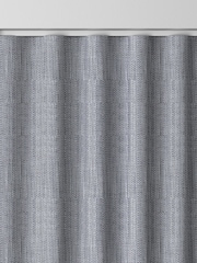 Blue Knit Made to Measure Curtains - Image 8 of 9