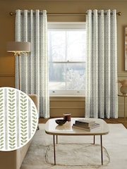 Green Liber Made to Measure Curtains - Image 1 of 9