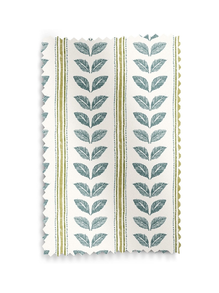 Blue Liber Made to Measure Curtains - Image 9 of 9