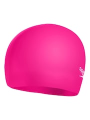 Speedo Blush Pink Junior Silicone Swim Cap - Image 2 of 2
