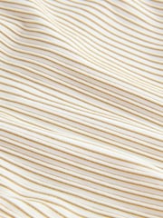 B by Ted Baker One Shoulder White Swimsuit with Tummy Control - Image 4 of 4