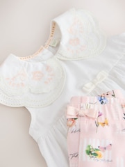 Baker by Ted Baker 2 Piece Woven Collar Top and Leggings Set - Image 11 of 14