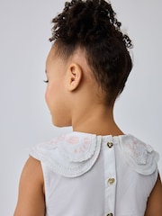 Baker by Ted Baker 2 Piece Woven Collar Top and Leggings Set - Image 5 of 14