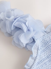 Baker by Ted Baker 3D Floral Strappy Pleated Wide Leg Jumpsuit - Image 8 of 10