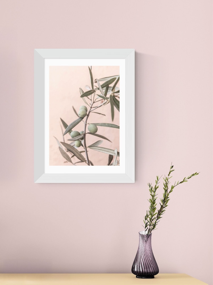 East End Prints White Olive by Sisi and Seb Wall Art - Image 1 of 3 East End Prints White Olive by Sisi and Seb Wall Art - Image 1 of 3