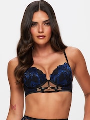 Ann Summers Black Untamed Seduction Padded Plunge Bra - Image 3 of 5