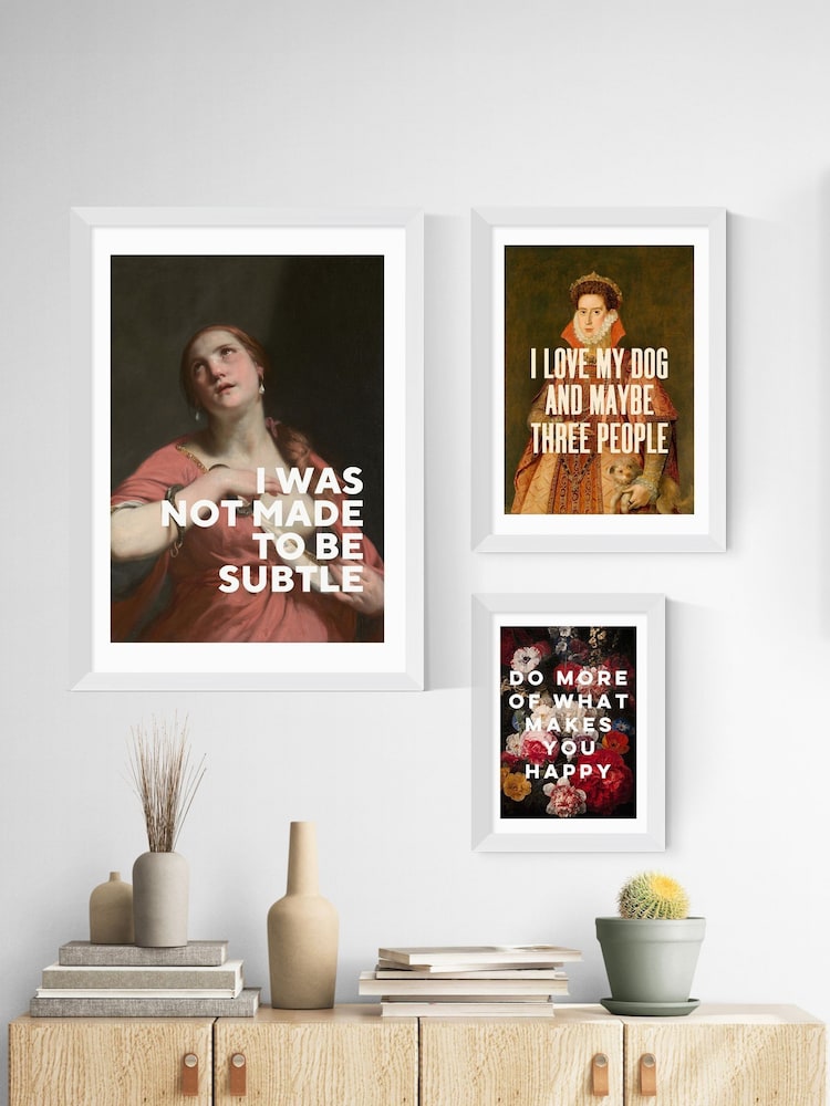 East End Prints White I Love My Dog by Oh Fine Wall Art - Image 3 of 3 East End Prints White I Love My Dog by Oh Fine Wall Art - Image 3 of 3