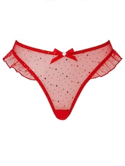 Ann Summers Red Merry Kissmas Knickers - Image 5 of 5