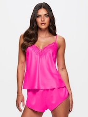 Ann Summers Pink Bright Cerise Cami Set - Image 1 of 6