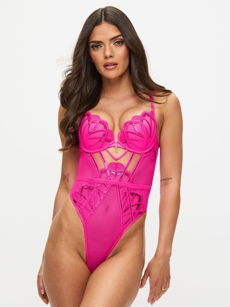 Ann Summers Pink Bright Desiring Decadence Padded Body - Image 1 of 5