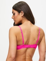 Ann Summers Pink Non Pad Balcony Bright Desiring Decadence Bra - Image 2 of 6