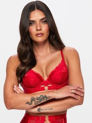 Ann Summers Red Undisputed Padded Plunge Bra - Image 3 of 5