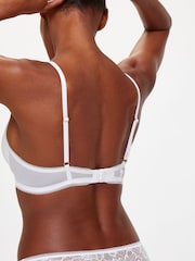 KBX White Bralette Alice Lace Triangle Bralette - Image 2 of 6