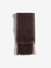 Lipsy Chocolate Brown Cosy Brushed Scarf - Image 1 of 3