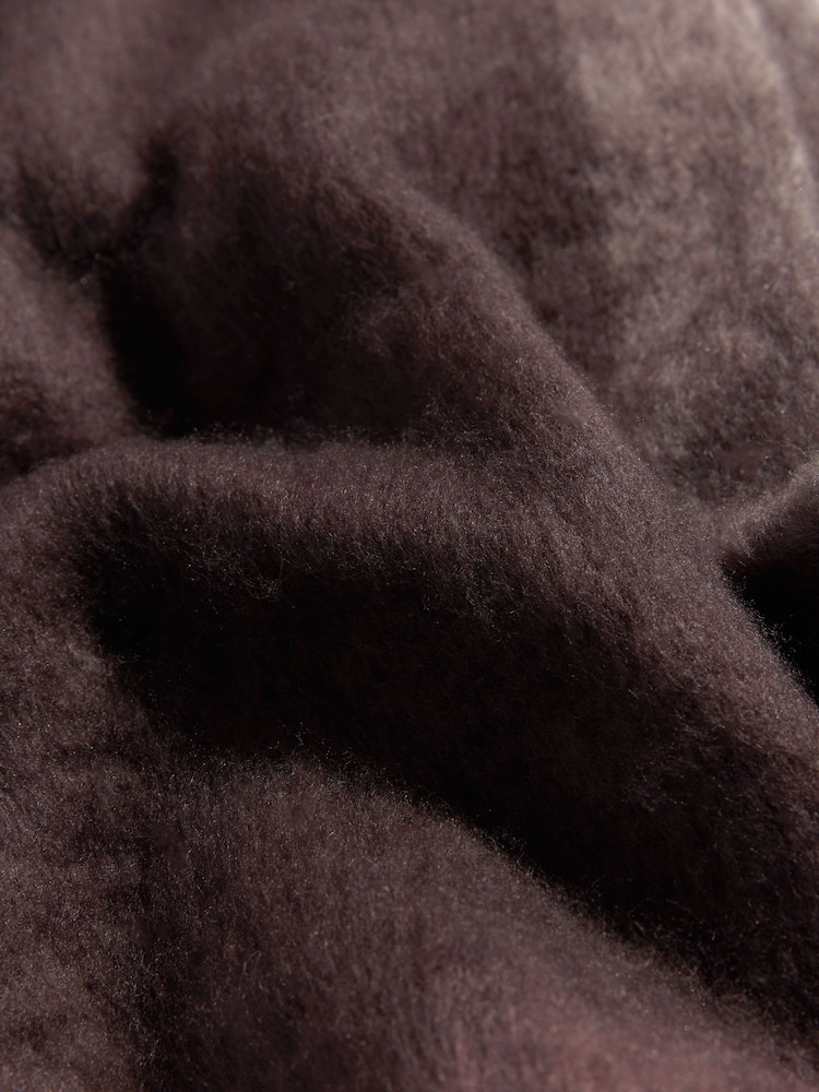 Lipsy Chocolate Brown Cosy Brushed Scarf - Image 2 of 3