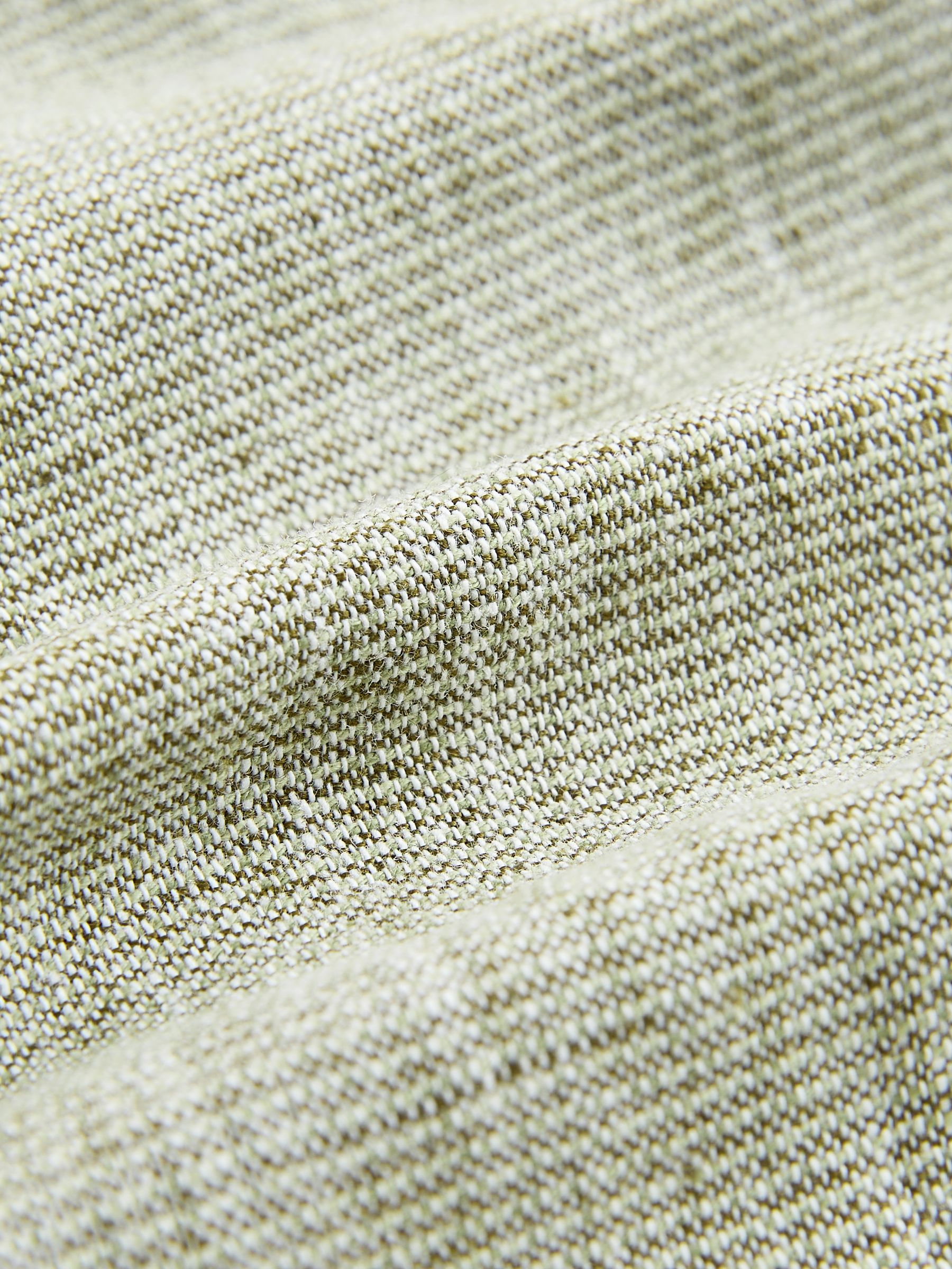 Mtakee 　SACRA H.COUNT COTTON Buy Зелений відтінку шавлії - лонгслів комір-стійка Cotton/льон