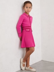 Reiss Bright Pink Anne Dress - Image 1 of 4