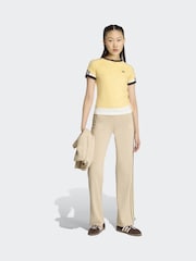 adidas Originals Yellow Layered Cali T-Shirt - Image 3 of 6