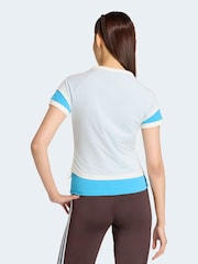 adidas Originals Blue Layered Cali T-Shirt - Image 2 of 6