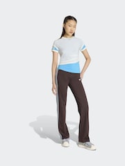 adidas Originals Blue Layered Cali T-Shirt - Image 3 of 6