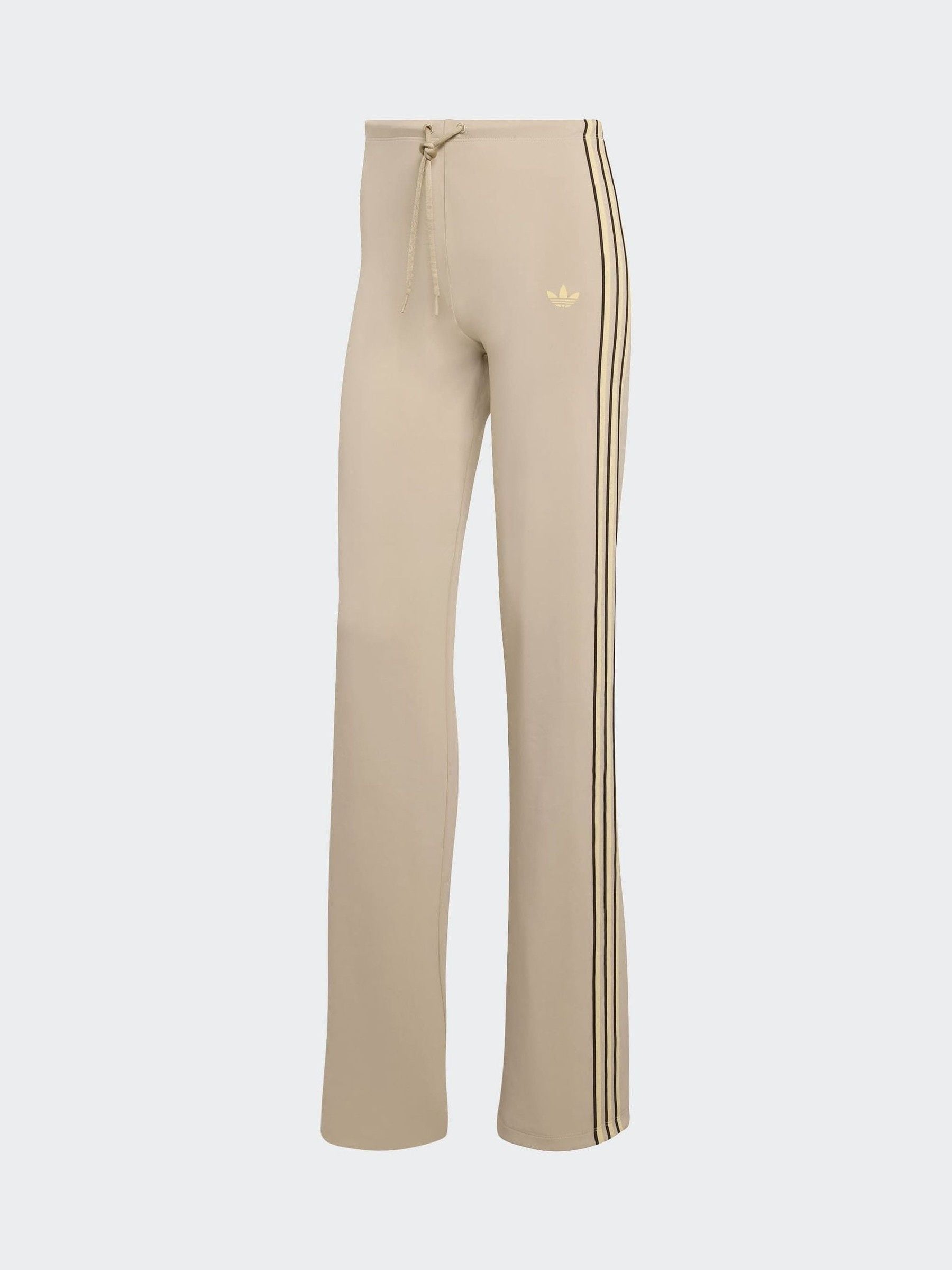 Buy adidas Originals Taupe Brown Slouchy Straight Trousers from
