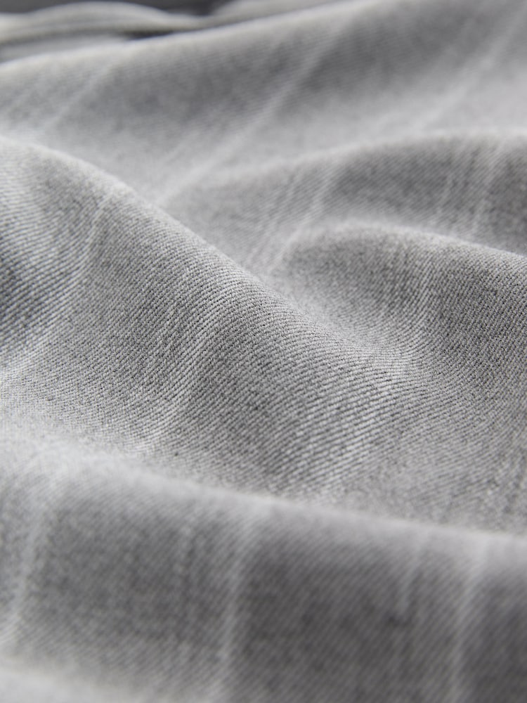 Grey Stripe Wide Leg Trousers - Image 7 of 7 Grey Stripe Wide Leg Trousers - Image 7 of 7