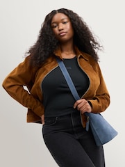 COACH Light Denim Bleecker Bucket Bag 21 - Image 3 of 11