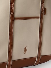 Polo Ralph Lauren Brown Polo Shoppers & Totes Small Bag - Image 7 of 7