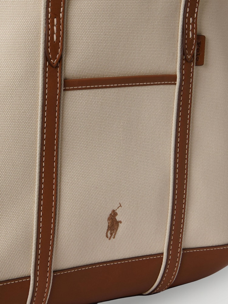 Polo Ralph Lauren Brown Polo Shoppers & Totes Small Bag - Image 7 of 7 Polo Ralph Lauren Brown Polo Shoppers & Totes Small Bag - Image 7 of 7