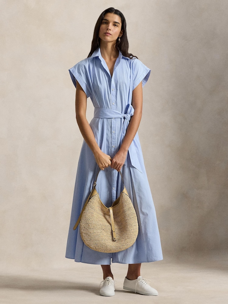 Polo Ralph Lauren Mid Natural Id Suede Mini Shoulder Bag - Image 2 of 7